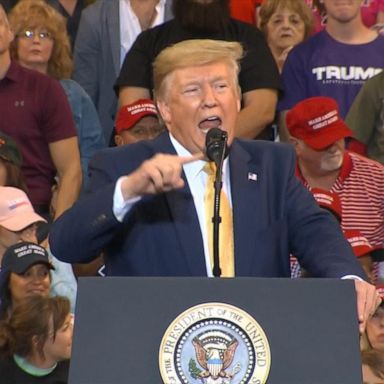 VIDEO: Trump sounds off on impeachment investigation at rally in Louisiana