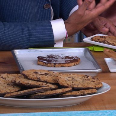 VIDEO: Jacques Torres’ chocolate-dipped cookies kick off Ultimate Chocolate Chip Cookie Week