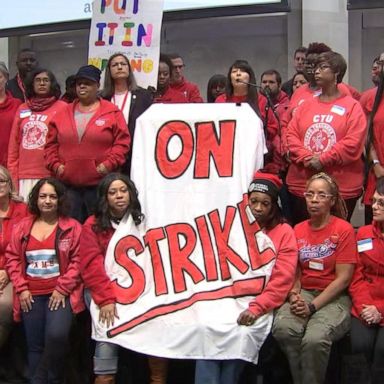 VIDEO: Teachers go on strike in Chicago