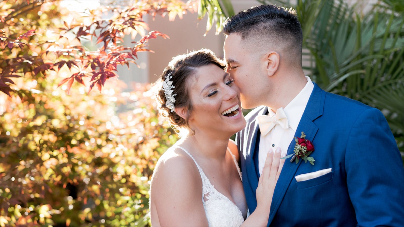 VIDEO: Breast cancer survivor gets wedding of her dreams