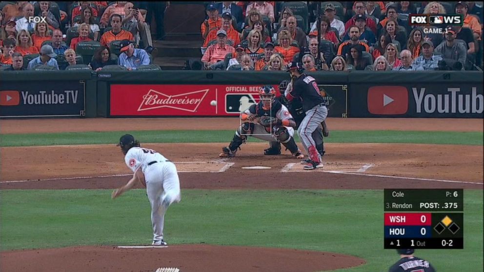 Video Nationals win World Series Game 1 against Astros - ABC News