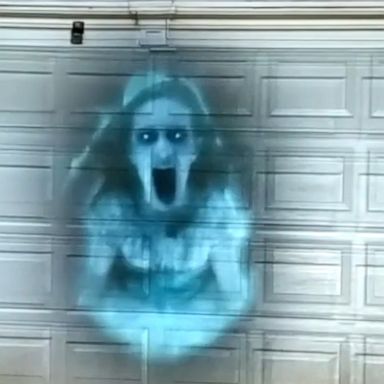 VIDEO: This Michigander created a creepy Halloween show on his home 