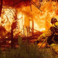 Massive fires forcing thousands to evacuate in California