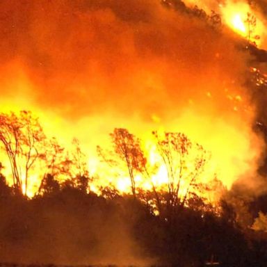 VIDEO: Historic weather conditions raise fears of wildfire in Northern California