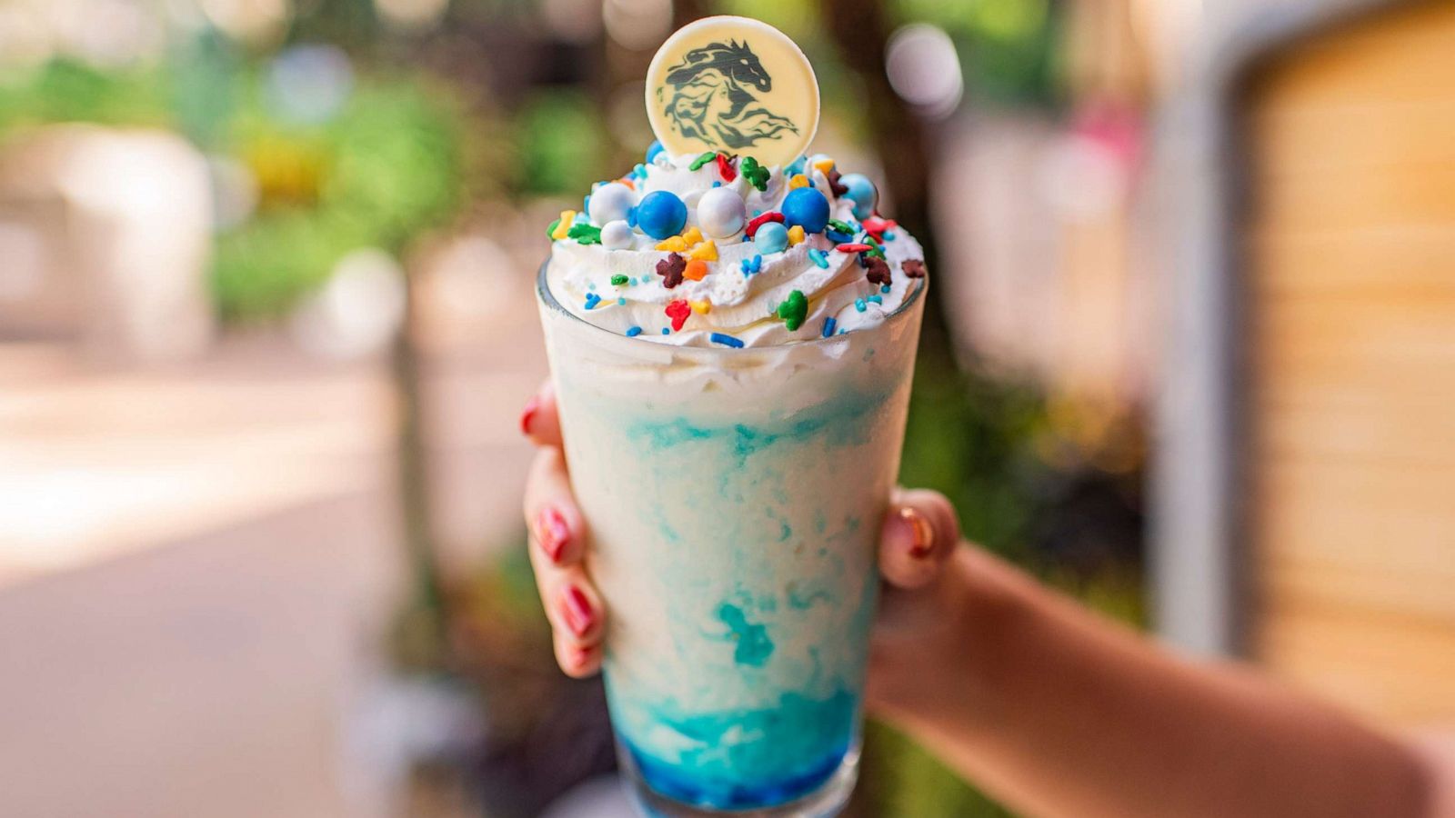 PHOTO: Elsa’s Frozen Wave Shake at Typhoon Lagoon.