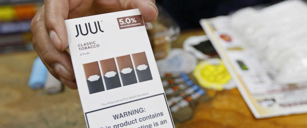 Former Juul executive sues company over contaminated e-cigarette pods - ABC  News