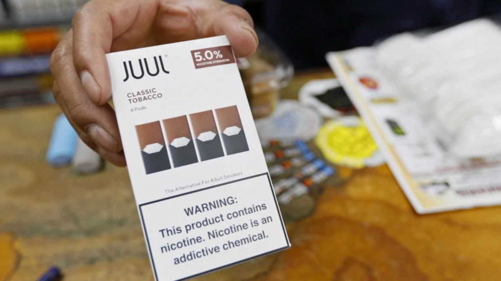 VIDEO: Ex-Juul executive sues over allegedly contaminated pods