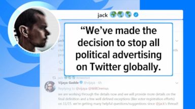 VIDEO: Twitter to ban all political advertising