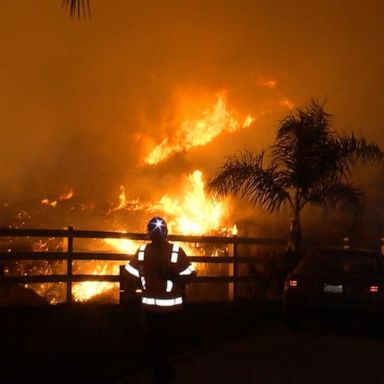 VIDEO: New wildfire explodes in size, burns 5,000 acres