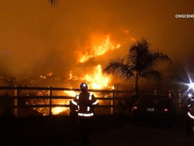 WATCH: New California fire forces thousands to evacuate