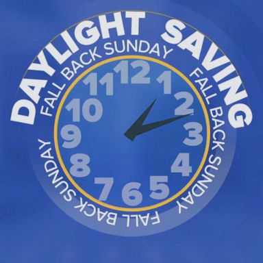 VIDEO: Setting clocks back as daylight saving time ends