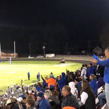 VIDEO: 'Cheer dad' roots for his daughter in viral video 