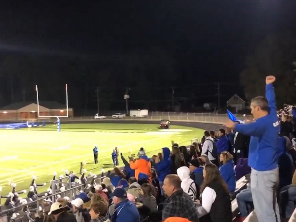 VIDEO: Cheer dad roots for his daughter in viral video