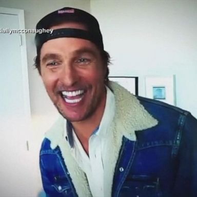 VIDEO: Matthew McConaughey celebrates 50th birthday by joining Instagram