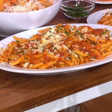 VIDEO: Takeout Fakeout: Chef Sunny Anderson puts her spin on a delicious pasta dish