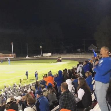 VIDEO: Proud dad cheers along with his daughter