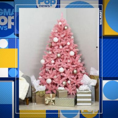 VIDEO: Pink Christmas trees a hot holiday trend