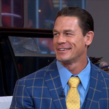 VIDEO: John Cena honors firefighters and veterans