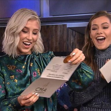 VIDEO: Maddie and Tae announce CMA Award winners