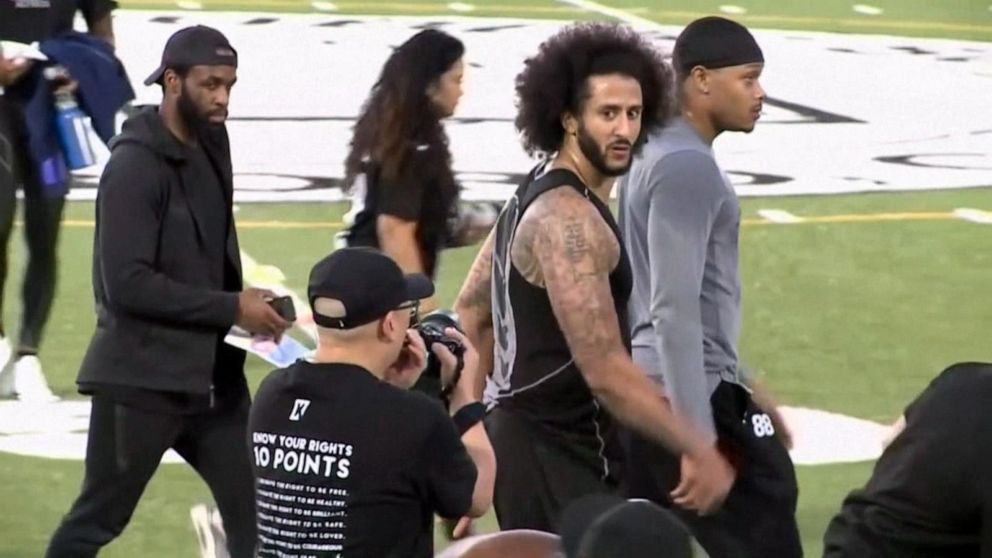 Colin Kaepernick, NFL Exchange Fire After League-Organized Workout Goes  Awry - WSJ