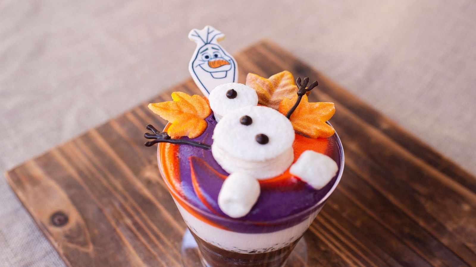 PHOTO: Olaf’s Frozen Hot Chocolate from Main Street Bakery for Mickey’s Very Merry Christmas Party at Magic Kingdom Park.