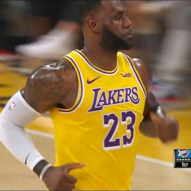 VIDEO: 'GMA' Hot List: LeBron James makes history with triple-doubles against every NBA team