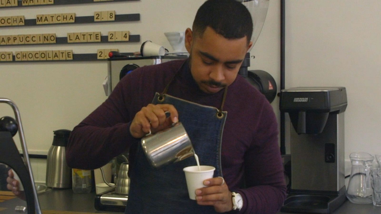 VIDEO: London coffee shop tackles homelessness one espresso at a time