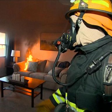 VIDEO: Lifesaving demonstration to safely escape a house fire