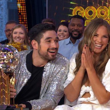 VIDEO: Hannah Brown talks winning Mirrorball Trophy on 'DWTS'