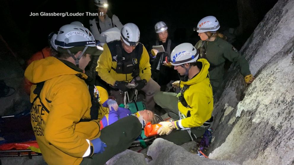 VIDEO: Elite female mountain climber speaks out after fall at Yosemite