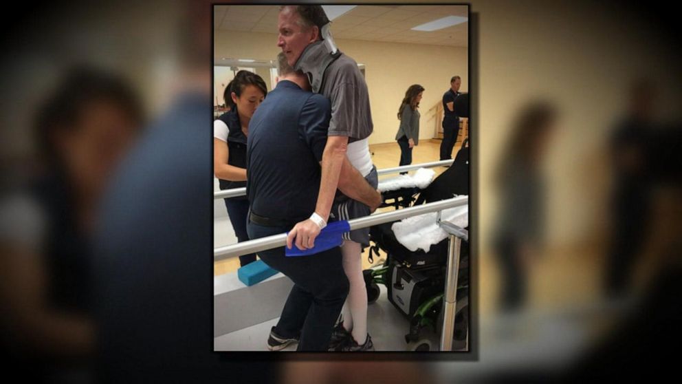 VIDEO: New medical innovation helps man to walk again