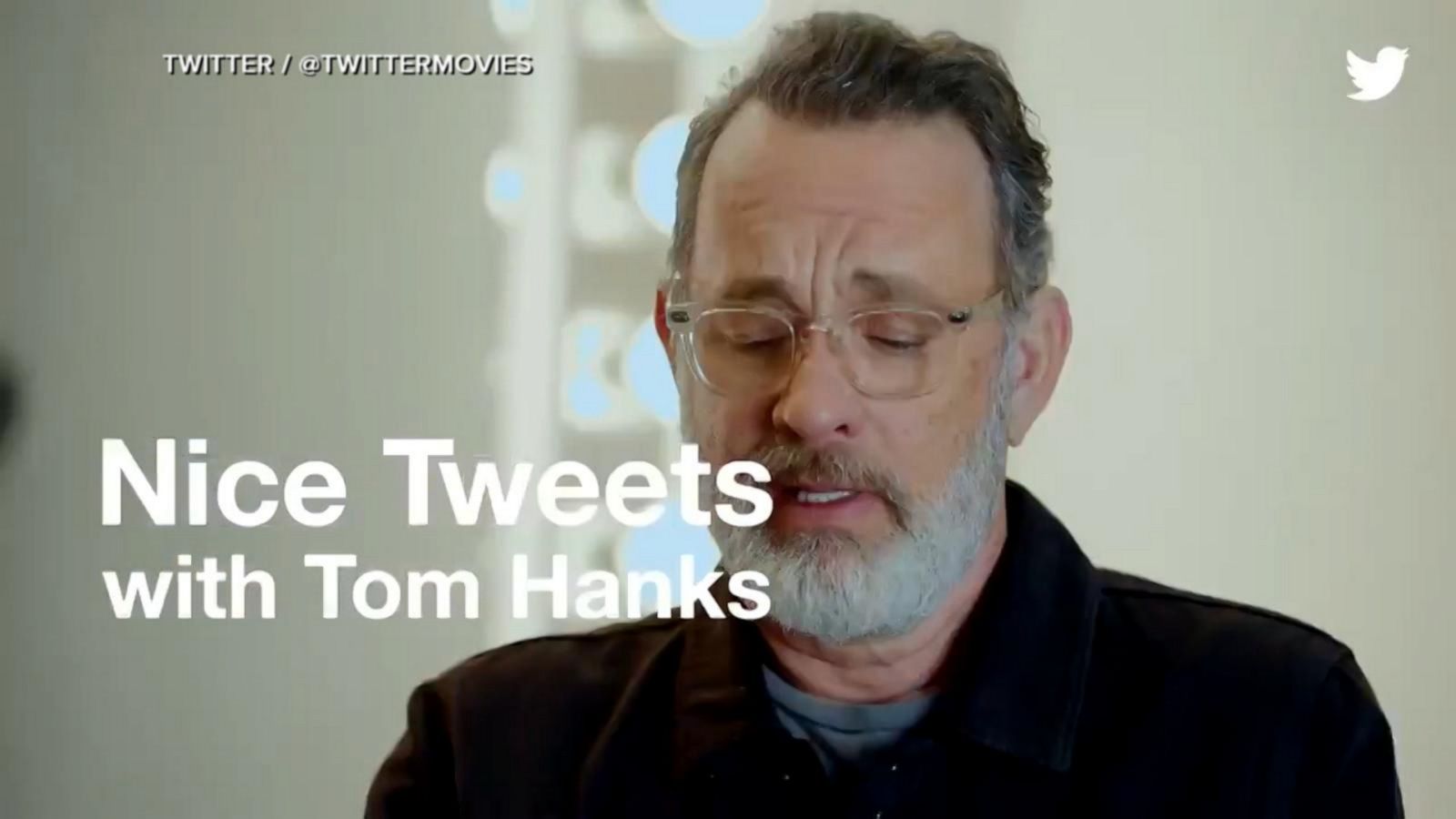 VIDEO: Tom Hanks reads nice tweets this Thanksgiving