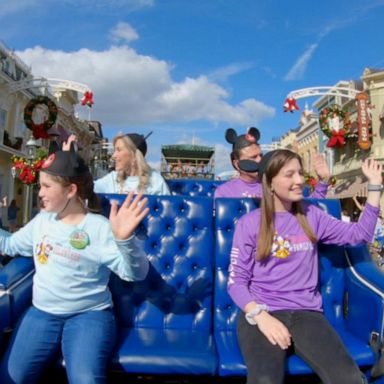 VIDEO: Disney and Point of Light's Volunteer Family of the Year visit Disney World