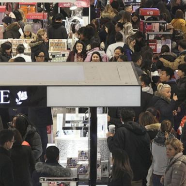 VIDEO: Millions of holiday shoppers rush to Black Friday sales