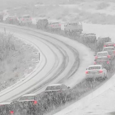 VIDEO: Severe storms slam West coast as travelers hit the road