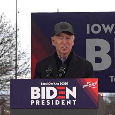 VIDEO: Joe Biden launches 8-day bus tour across 18 counties in Iowa