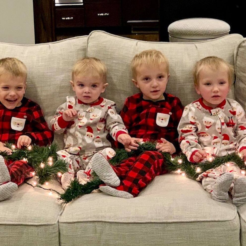VIDEO: Family struggles to get kids to smile for Christmas photo