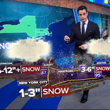 VIDEO: Nor'easter forecast as storm moves in