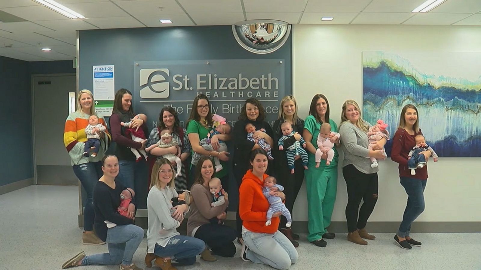 VIDEO: Hospital had 22 labor and delivery staffers pregnant at same time