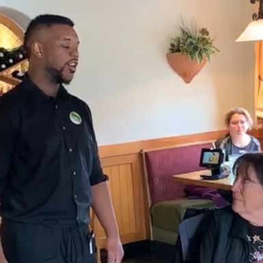 Olive Garden Waiter Goes Viral With Dazzling Version Of Happy