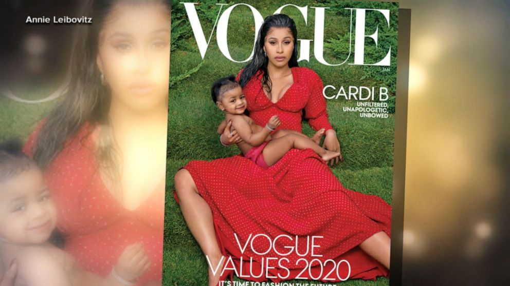 Cardi B To Cover Vogue S January Issue Video Abc News - cardi b money roblox id copy paste