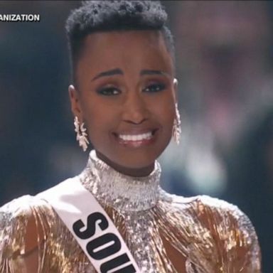 PHOTO: Zozibini Tunzi of South Africa was crowned Miss Universe Sunday and became one of four black women currently reigning as a beauty pageant winner.