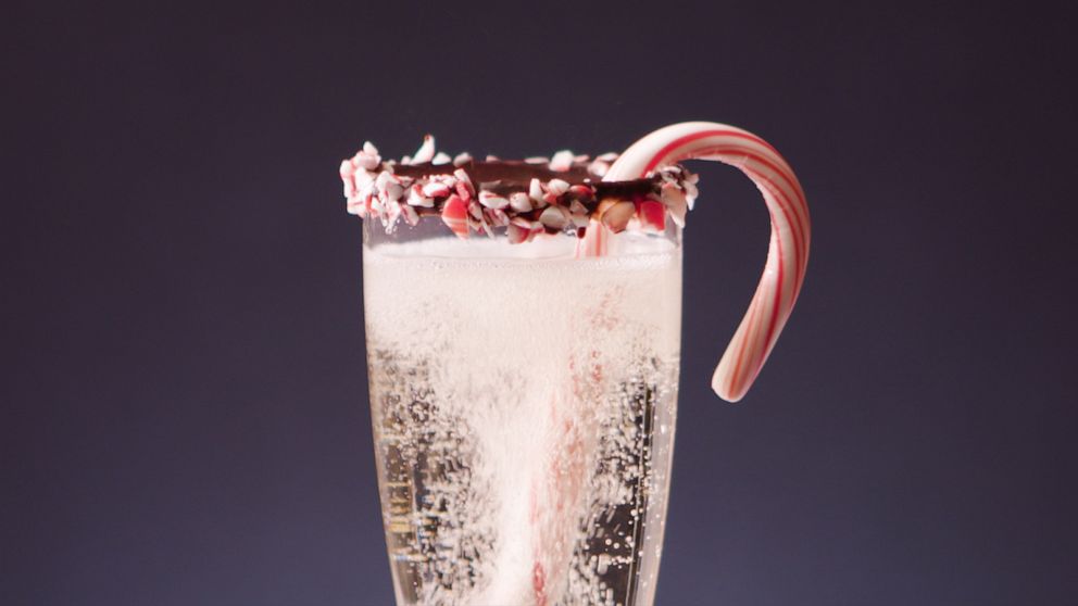 VIDEO: This milk chocolate candy cane mimosa will be the highlight of your holiday party his milk chocolate candy cane mimosa will be the highlight of your holiday party 
