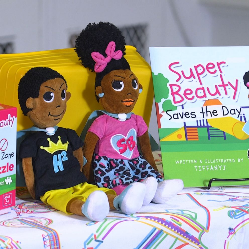 VIDEO: Superhero dolls battling the scars of bullying have a message for both girls and boys