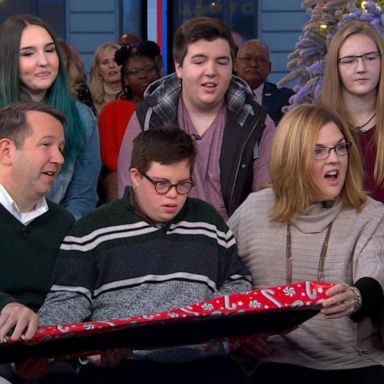 VIDEO: ‘GMA’ gifts a boy and his new family a trip from Adventures by Disney