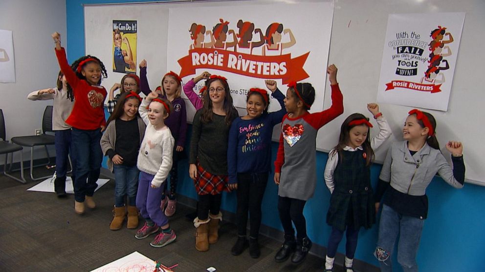 PHOTO: Rosie Riveters is a nonprofit that provide a creative space for girls to develop skills in STEM.