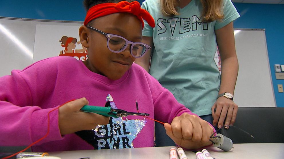 PHOTO: Rosie Riveters is a nonprofit that provide a creative space for girls to develop skills in STEM.