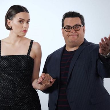 PHOTO: VIDEO: Josh Gad and other stars try to get Daisy Ridley to reveal ‘Star Wars’ secrets