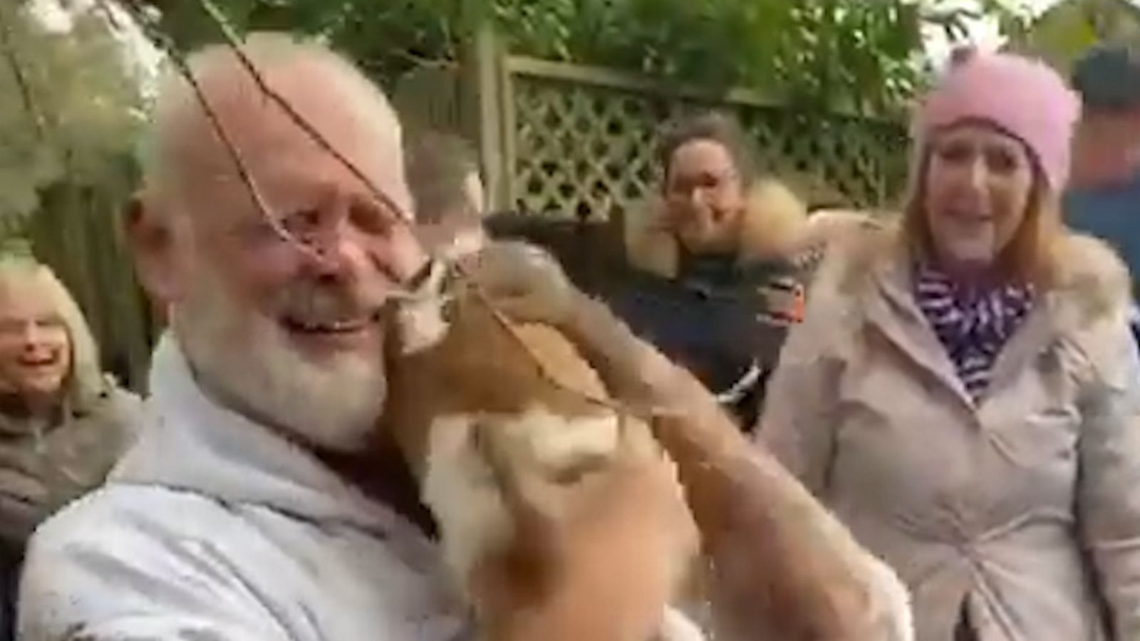 VIDEO: Man has the sweetest reunion with his rescued dog