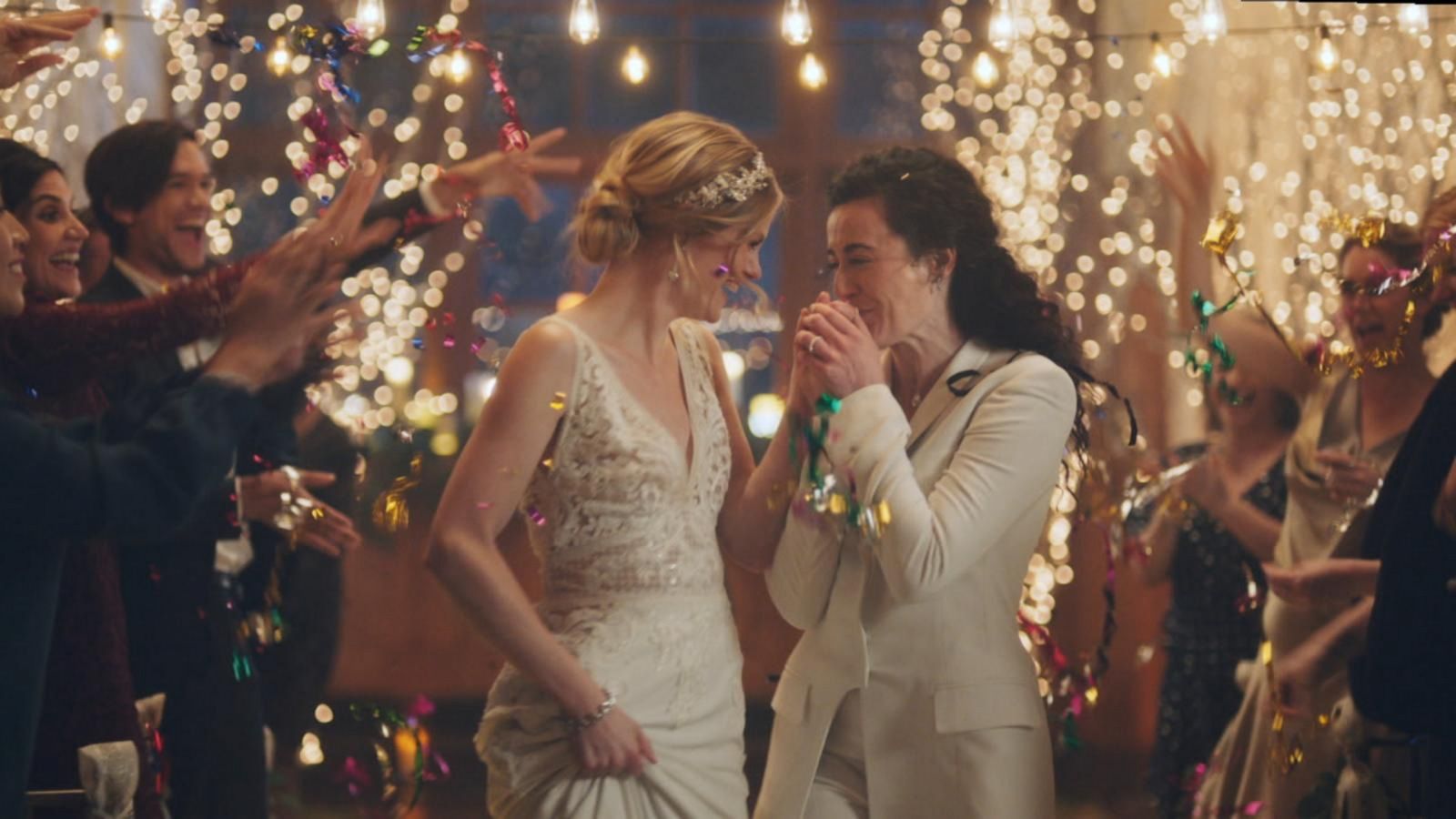 VIDEO: Hallmark under fire after decision to pull ad featuring 2 brides kissing